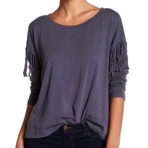 wild pearl fringe pullover